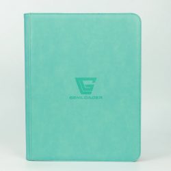 Άλμπουμ Καρτών Premium Toploader Gemloader 3””X4”” Fit collector”s binder [216 Θέσεις] - Tiffany Blue 